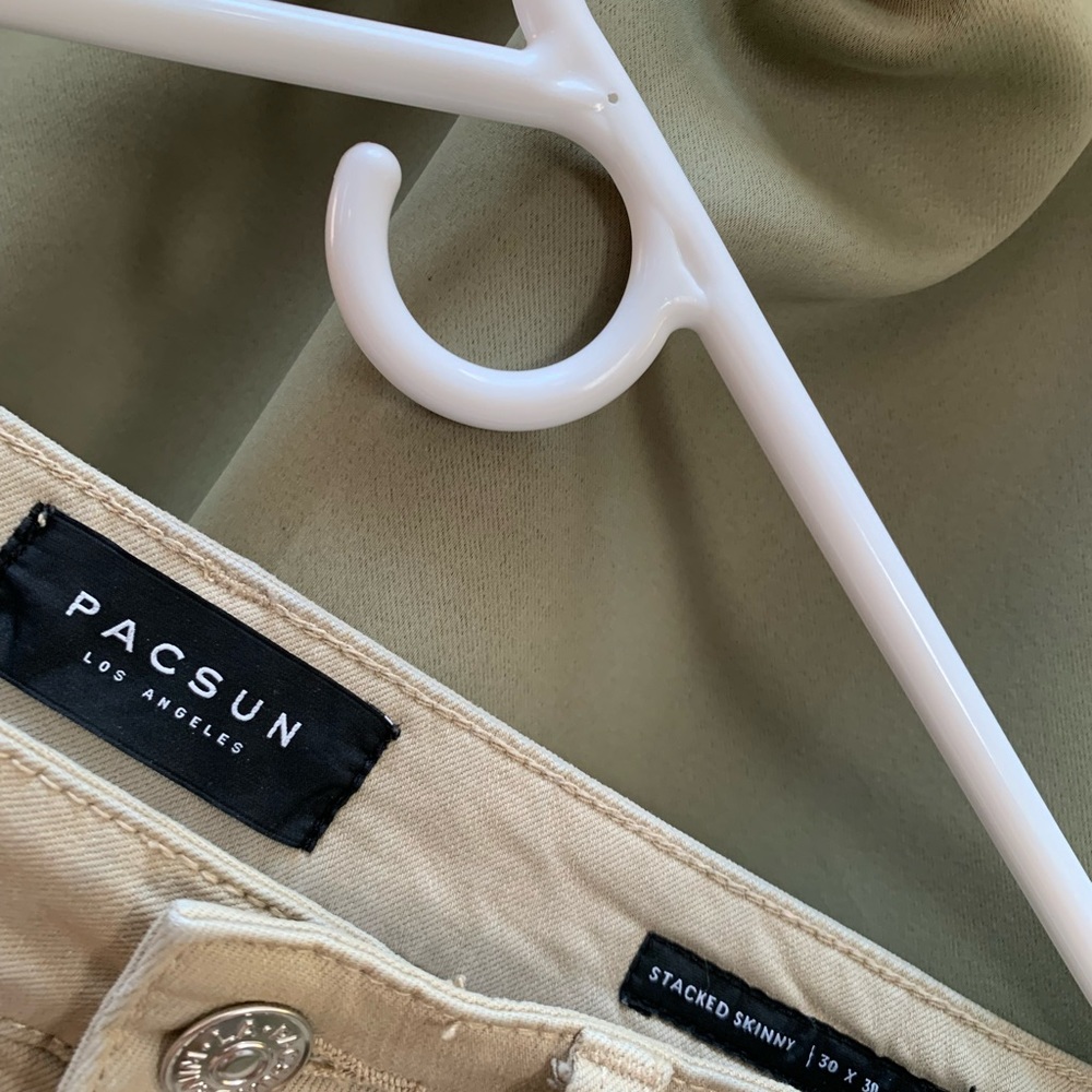Pacsun stacked skinny chino jeans size 30/30